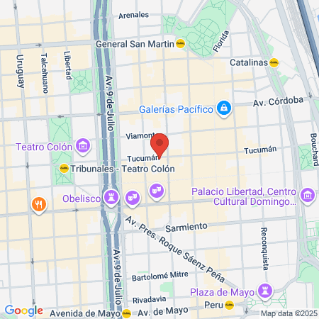 Unidad De Alergia Asma E Inmunologia Clinica map