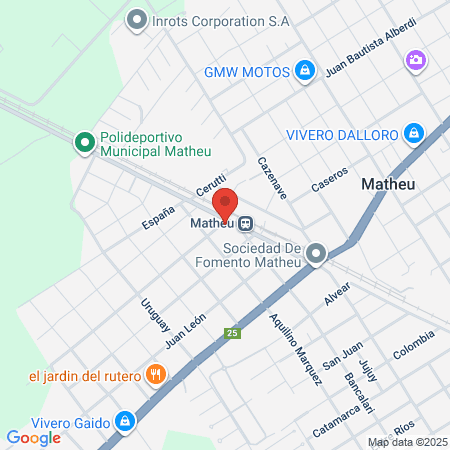 Savio Salud map