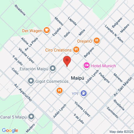 Beauty Center Cerrito 228 map