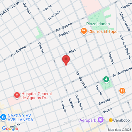 Silvia Edith Prado map