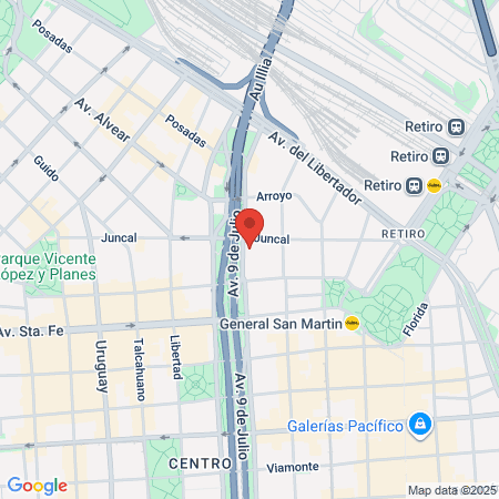 Dr Alejo Vernengo Lezica map