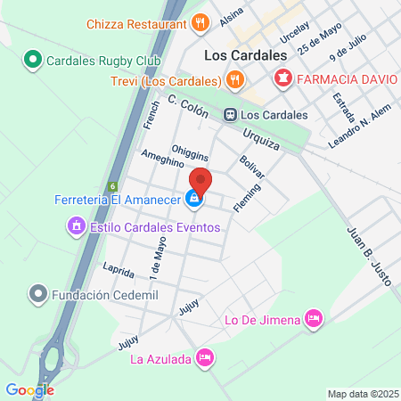 Policlinico Belgrano map