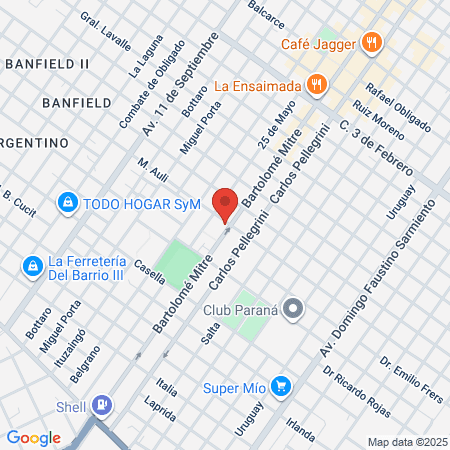 González Lorena Podocosmiatra map