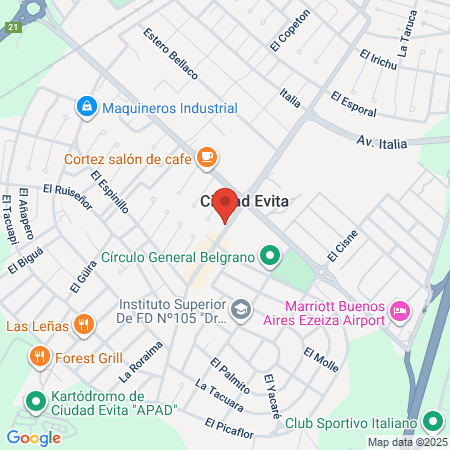 Fitness Incon Sport map