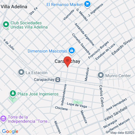 Blondest Estilistas Unisex map