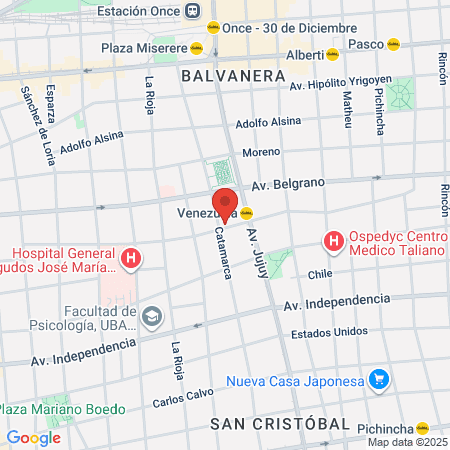 Estética Y Barbería Alfa Style map