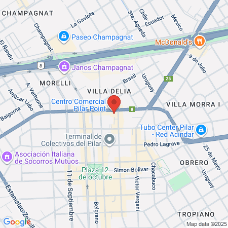 Depilación Láser En Pilar Estética Lis map