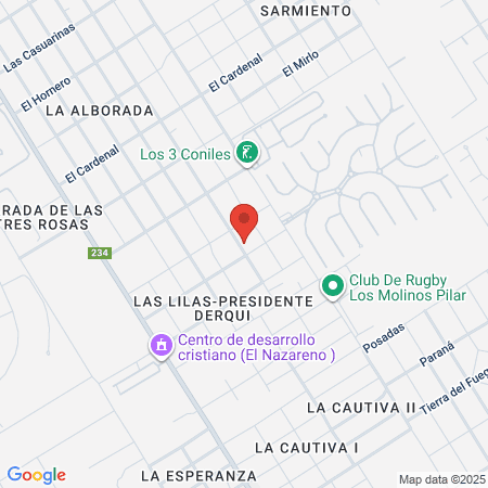 La Reina Del Estilo map