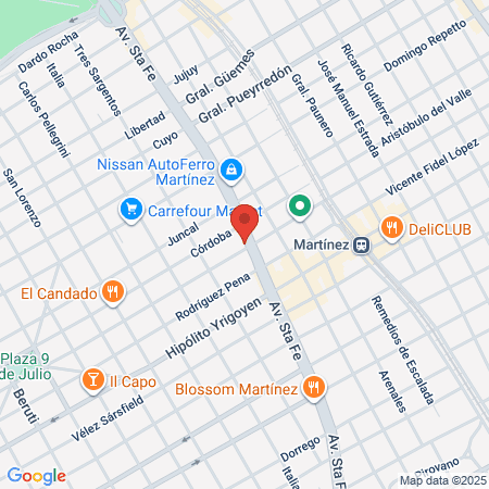 Mariana Martínez map