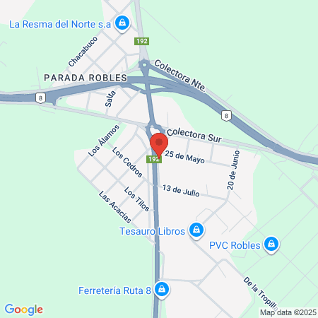 Nadia Salon Unisex map