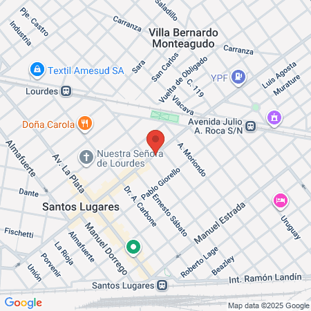 Peluqueria Sabrina Nina Saenz map