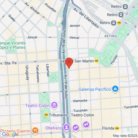 Masajista Profesional Microcentro map