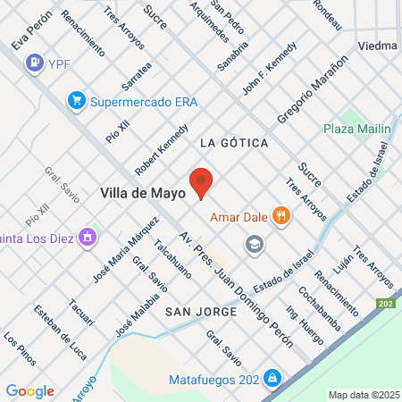 Peluqueria Unisex Patry map