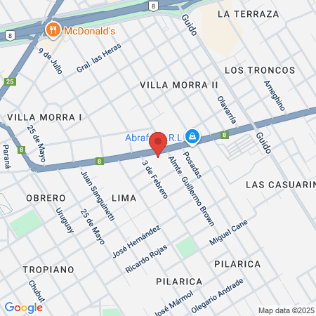 Elite Pilar Gymnastics map