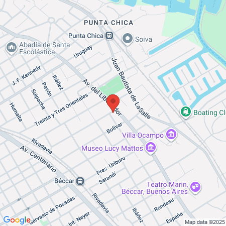 Beccar Boxingclub map