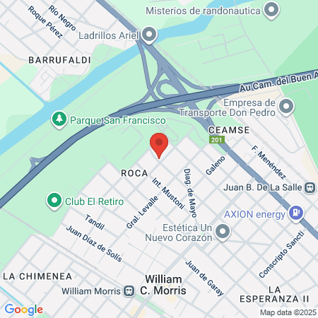 Pasión Por La Danza map