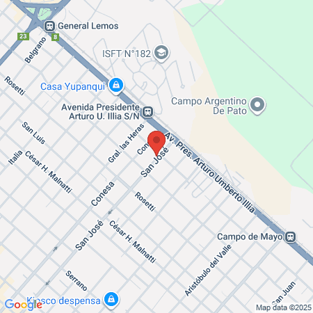 San Miguel Curves map