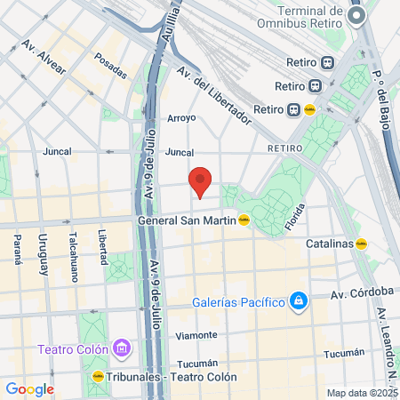 Juan Sebastián Lasa map