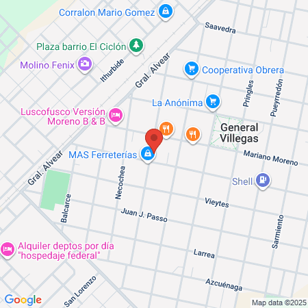 Veterinaria El Cardo map