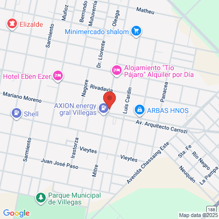 Consultorios Dr Penacino map