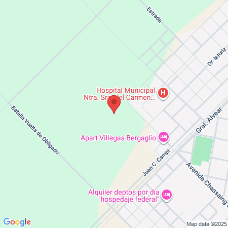 Dra Adriana Del Valle map