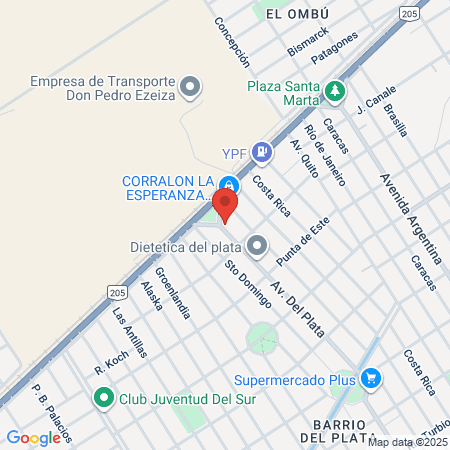 Gimnasio Corfitbox map