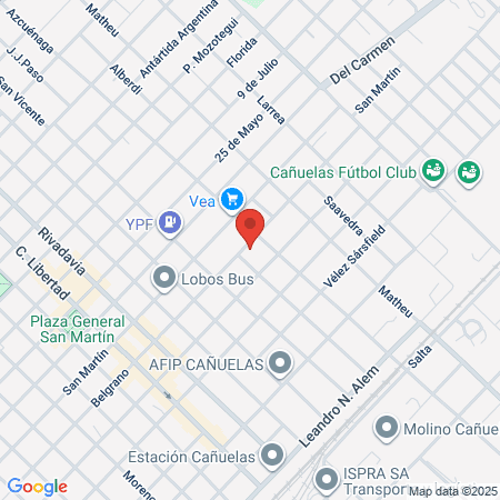 Polideportivo Los Aromos map