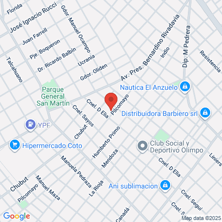 Pilates Estudio Lanus map