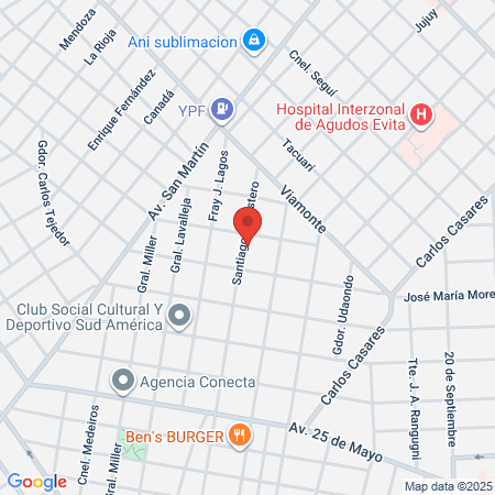 Éxodo Sport Gimnasio map