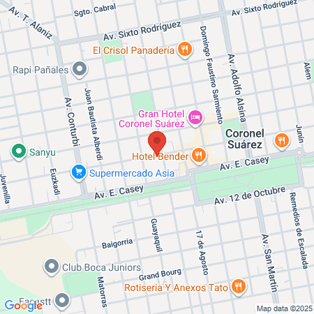 Aldana Estética map