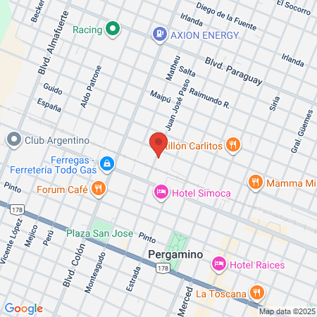 Kinesiología Claudia Ginestra map