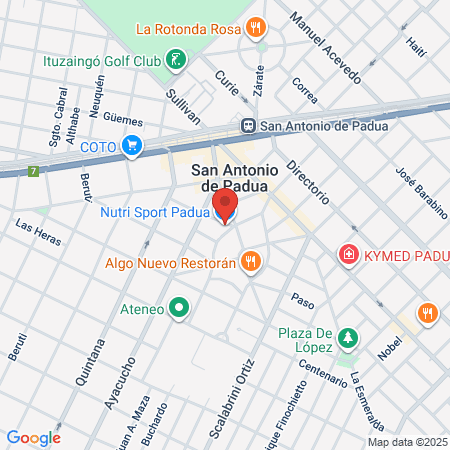 Lic Rafael Errico Lic Jorgelina Palacio map