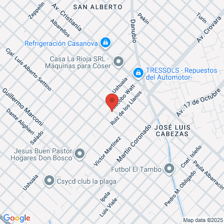 Bella Spa De Manos map