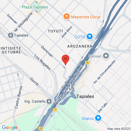 Beauty Essence Tapiales map