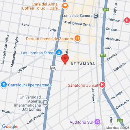 Estética Beautiful map