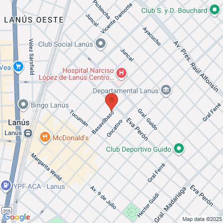 Podologia Kinesiologia map