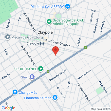 Daniel Paporello Quiropráctico Osteopata Fisioterapeuta Masaje Shiatsu map