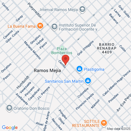 Mariano De Llamas Devoto map