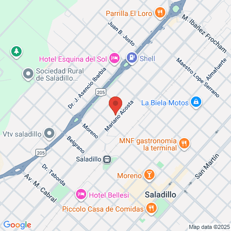 Vida Gym Tú Tiempo map