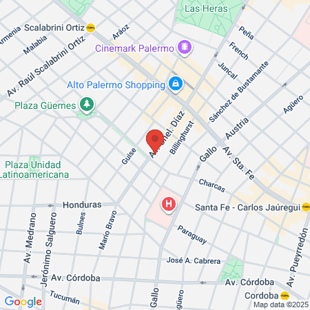 Haut Buenos Aires map