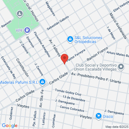 Veterinaria Pinky map