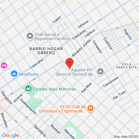 Silvina Carmona Studio map