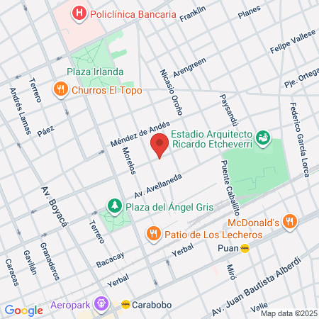 Barral Institute Argentina map