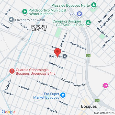 Consultorio Odontologico Bosques map