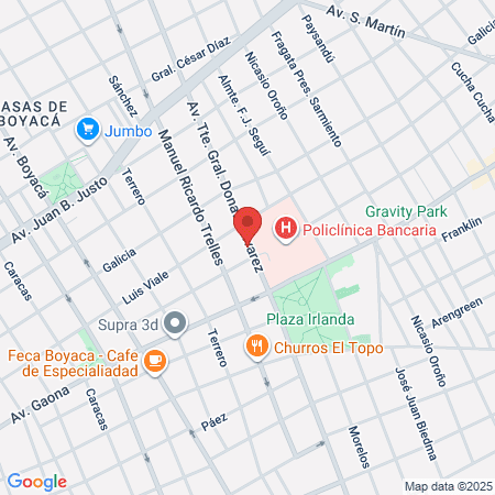 Licenciado Daniel Gomez map