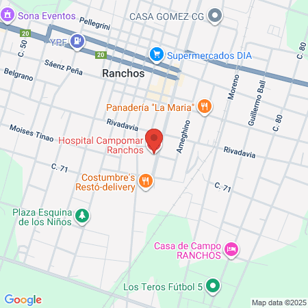 Laboratorio Ladiac Loma Hermosa map