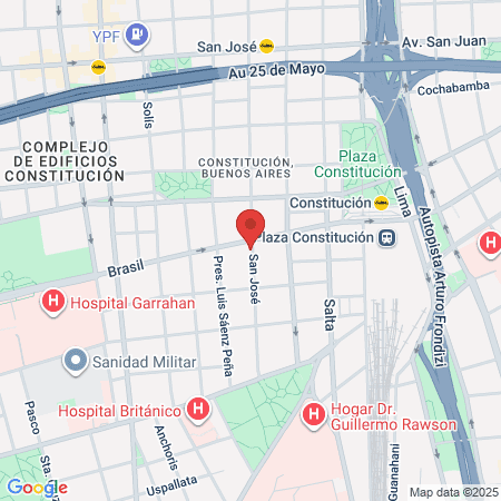 Dr Pane Arnaldo R map