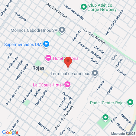 Plante Alejandra map