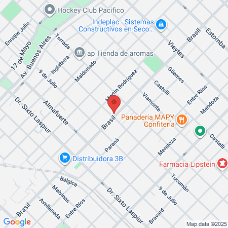 Veterinaria El Destete map