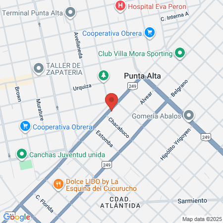 Veterinaria El Principio map